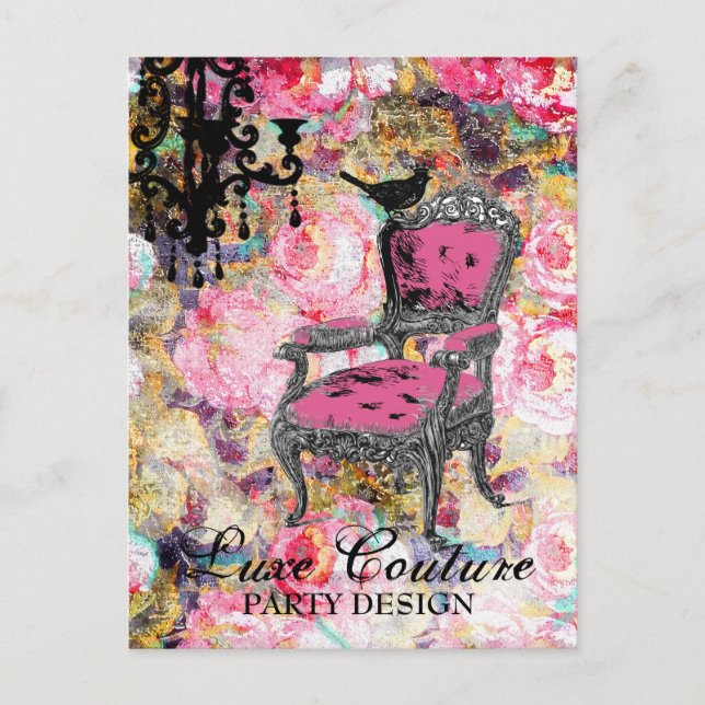 Cartão Postal GC Fabulosamente Francês (Frente)