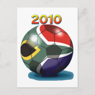 Cartão Postal Gear da Equipe de Futebol