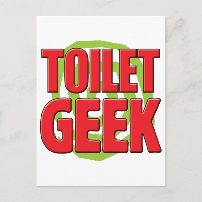 Cartão Postal Geek (Frente)