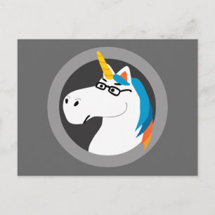 Cartão Postal Geekicorn