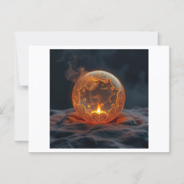 Cartão Postal Geheimnisvolle Dracheneier – Ursprung des Feuers