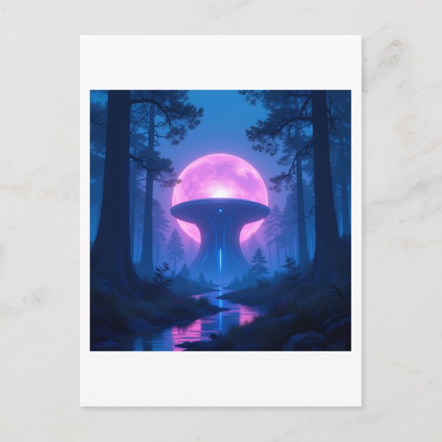 Cartão Postal Geheimnisvoller Erdkern  Das Herz unseres Planeten (Frente)