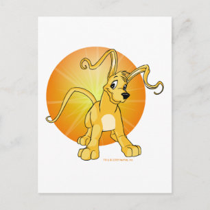 Cartão Postal Gelert amarelo-jogador