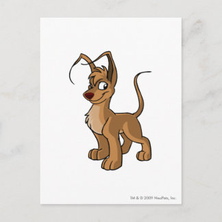 Cartão Postal Gelert Brown