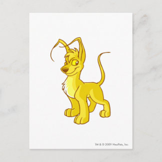 Cartão Postal Gelert Dourado