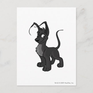Cartão Postal Gelert Shadow