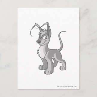 Cartão Postal Gelert Silver