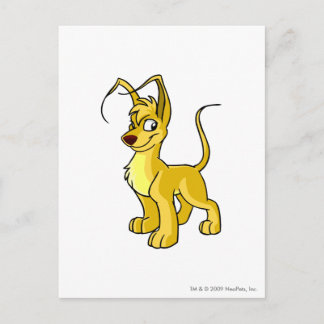 Cartão Postal Gelert Yellow