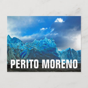 Cartão Postal Gelo Azul - Perito Moreno