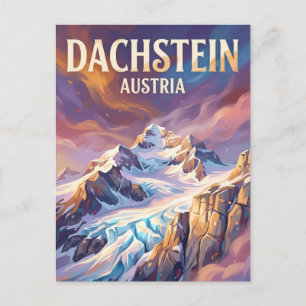 Cartão Postal Gelo do Dachstein Áustria