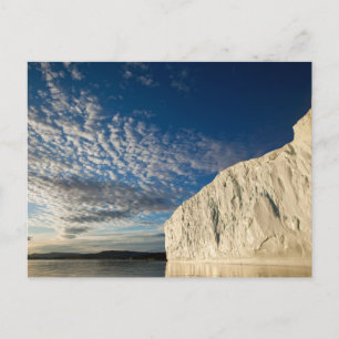 Cartão Postal Gelo do Glaciar Jakobshavn na Baía de Disko