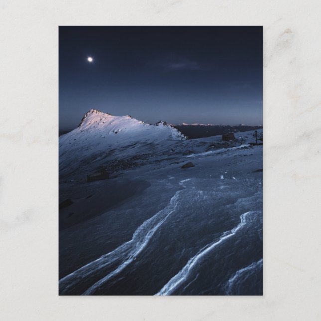 Cartão Postal Gelo e neve | Planalto de Kiso-Komagatake, Alpes d (Frente)