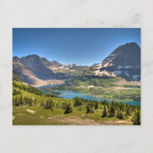 Cartão Postal Gelo & Neve   Parque Nacional Glacier, Montana