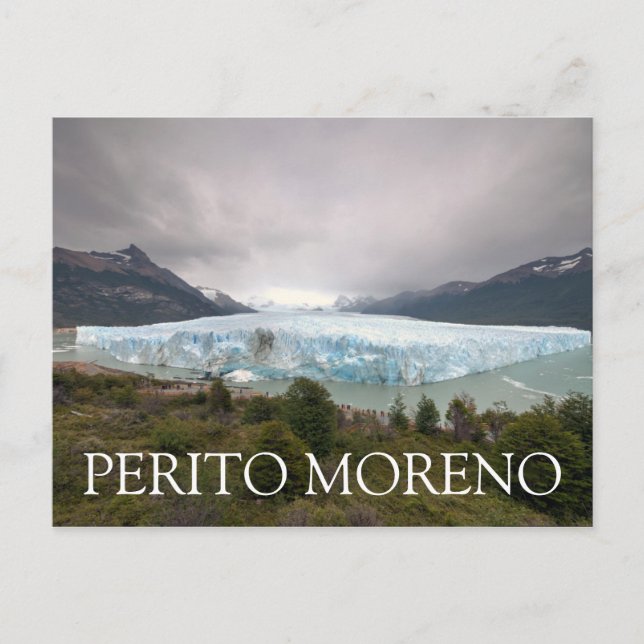 Cartão Postal Gelo Perito Moreno, Argentina (Frente)