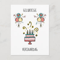 Gelukkige Verjaardag | Feliz Aniversário