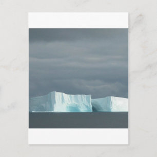 Cartão Postal Gêmeos Glaciares do Oceano Natureza