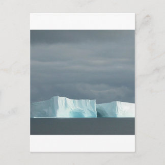 Cartão Postal Gêmeos Glaciares do Oceano Natureza