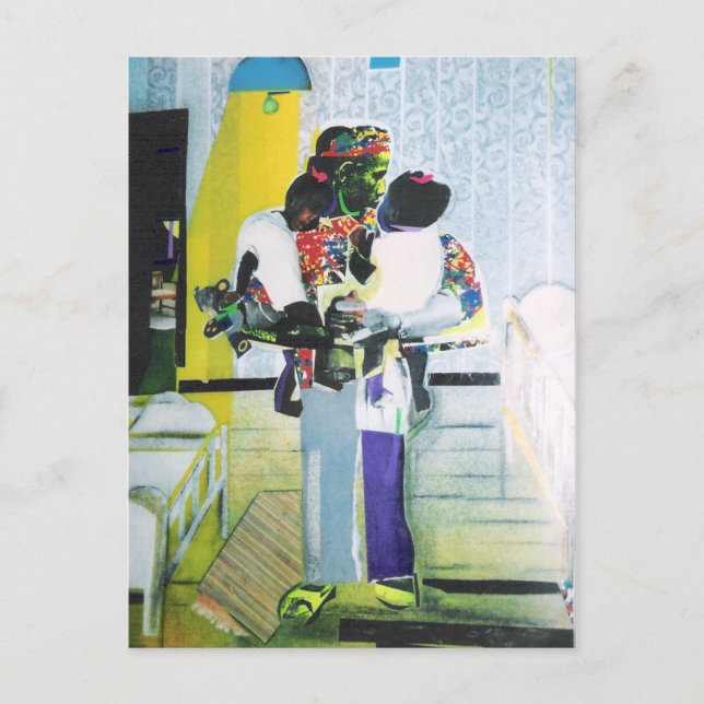 Cartão Postal "Gêmeos" por Dallins Smith II (Frente)