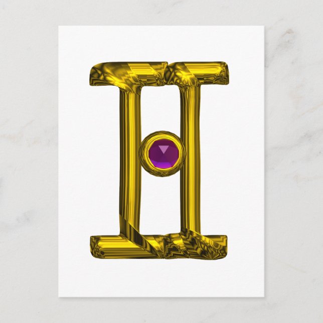 CARTÃO POSTAL GEMINI (Frente)