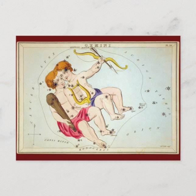Cartão Postal Gemini (Frente)