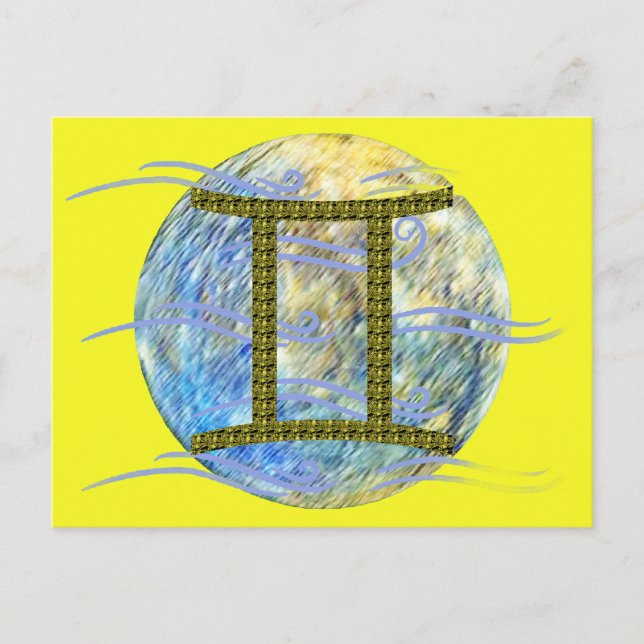 Cartão Postal Gemini (Frente)