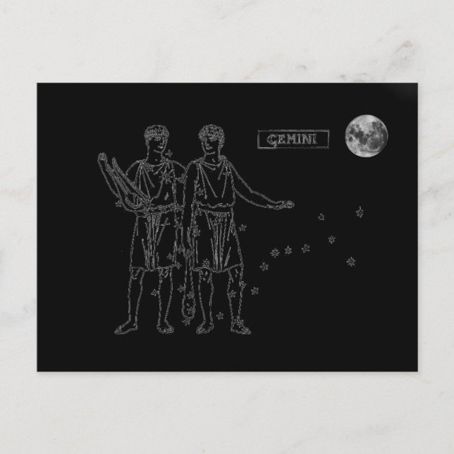 Cartão postal Gemini (Frente)