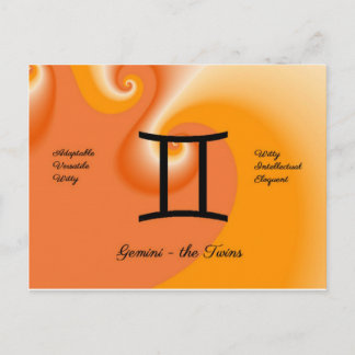 Cartão postal Gemini
