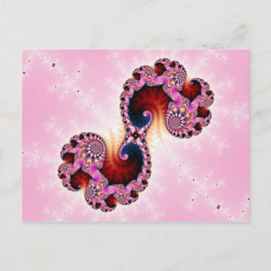 Cartão Postal Gemini Fractal Art