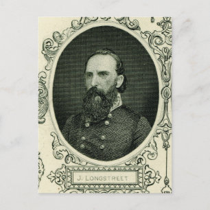 Cartão Postal Gen. James Longstreet
