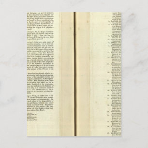 Cartão Postal Genealogia Completa, Histórica, Cronológica
