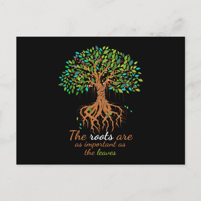 Cartão Postal Genealogia Importante como Deixa a família Dna (Frente)