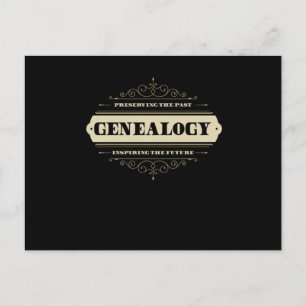 Cartão Postal Genealogia Preservando O Passado Inspirando O Futu