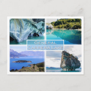 Cartão Postal GENERAL CARRERA LAKE - Argentina