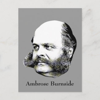 Cartão Postal General da Guerra Civil Ambrose Burnside