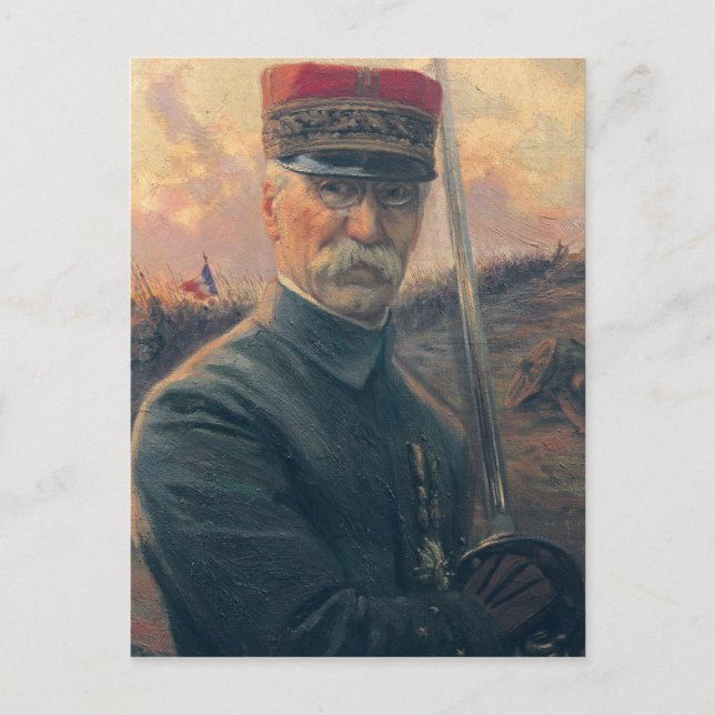 Cartão Postal General Joseph Gallieni (Frente)