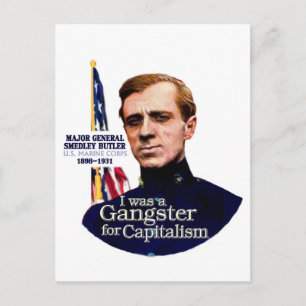 Cartão Postal General Smedley Butler