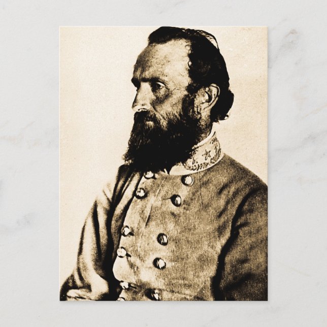 Cartão Postal General Stonewall Jackson (Frente)