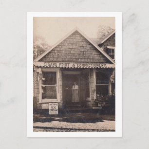 Cartão Postal General Store, Rumson, New Jersey Vintage