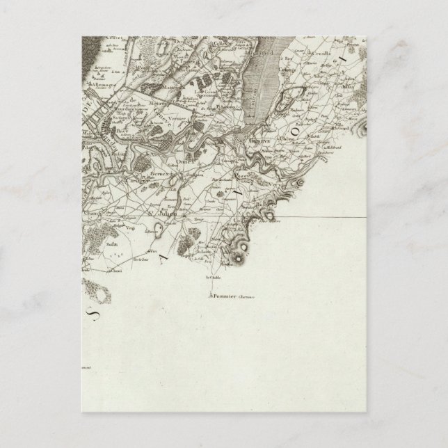 Cartão Postal Geneve, Gex (Frente)