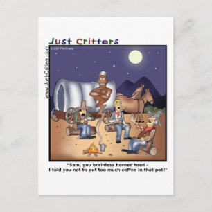 Cartão Postal Genie Pote Café