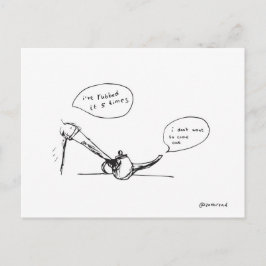 cartão postal gênio