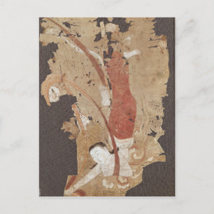 Cartão Postal Gênio voador ou, Apsaras, de Dunhuang