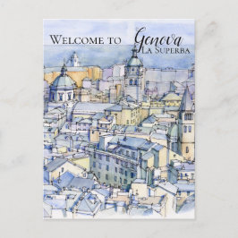 Cartão Postal Genova, La Superba