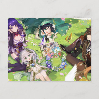 Cartão Postal Genshin [2º Aniv]