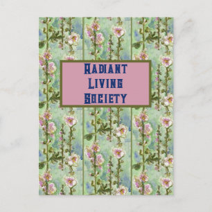 Cartão Postal Gentil Mallow Radiant Living