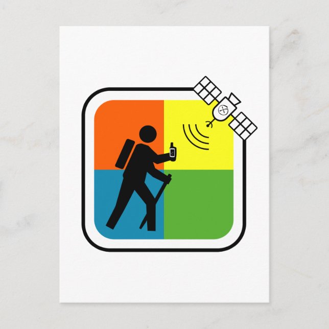 Cartão Postal GeoCacher (Frente)