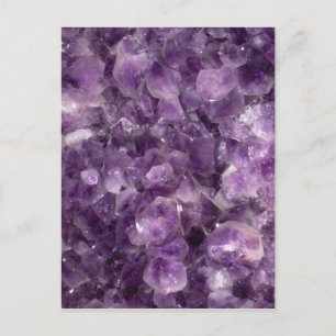 Cartão Postal Geode Amethyst