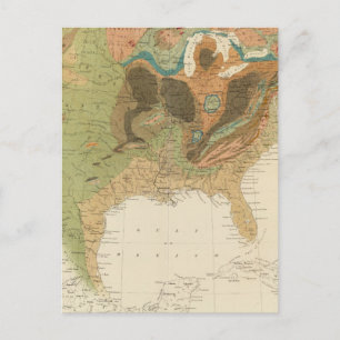Cartão Postal Geol map US