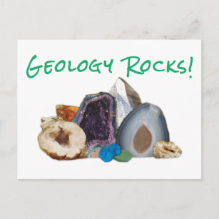 Cartão Postal Geologia Rocks!