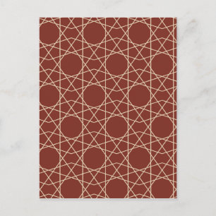 Cartão Postal Geometria da Areia de Pompéia